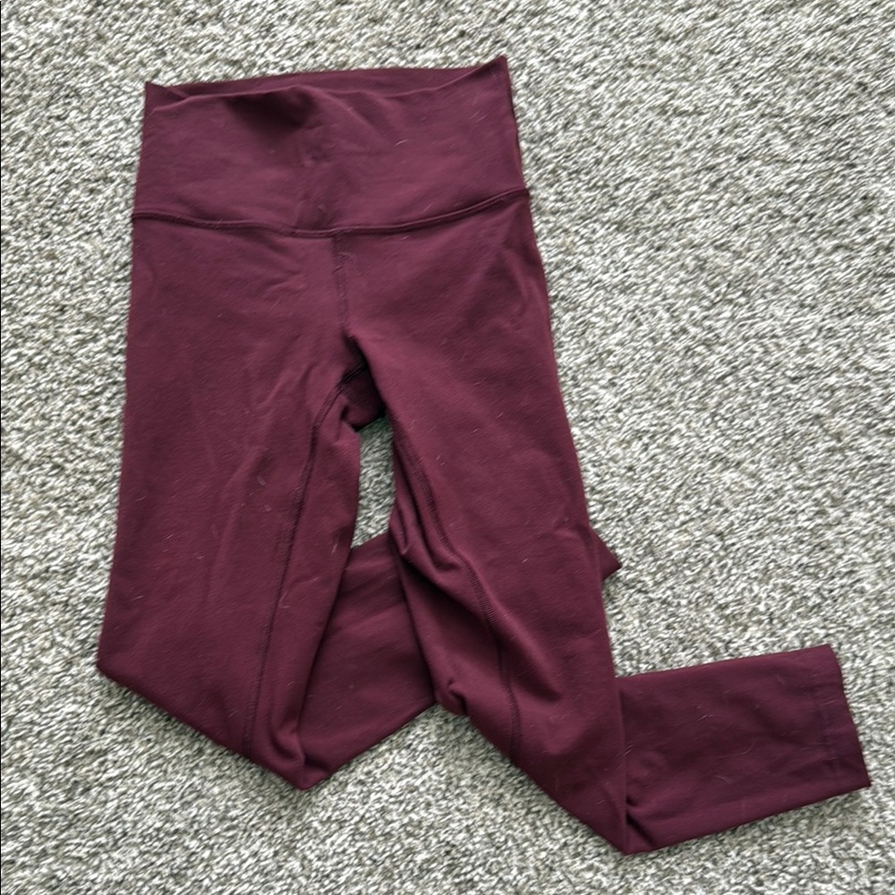 Lululemon Dark Plum Wunder Under Leggings 4